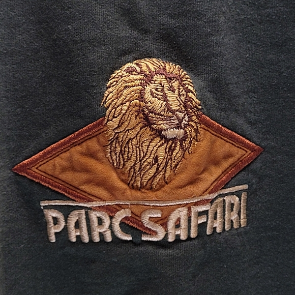 Vintage Parc Safari green long sleeve mock neck sweater- size medium - Picture 3 of 9